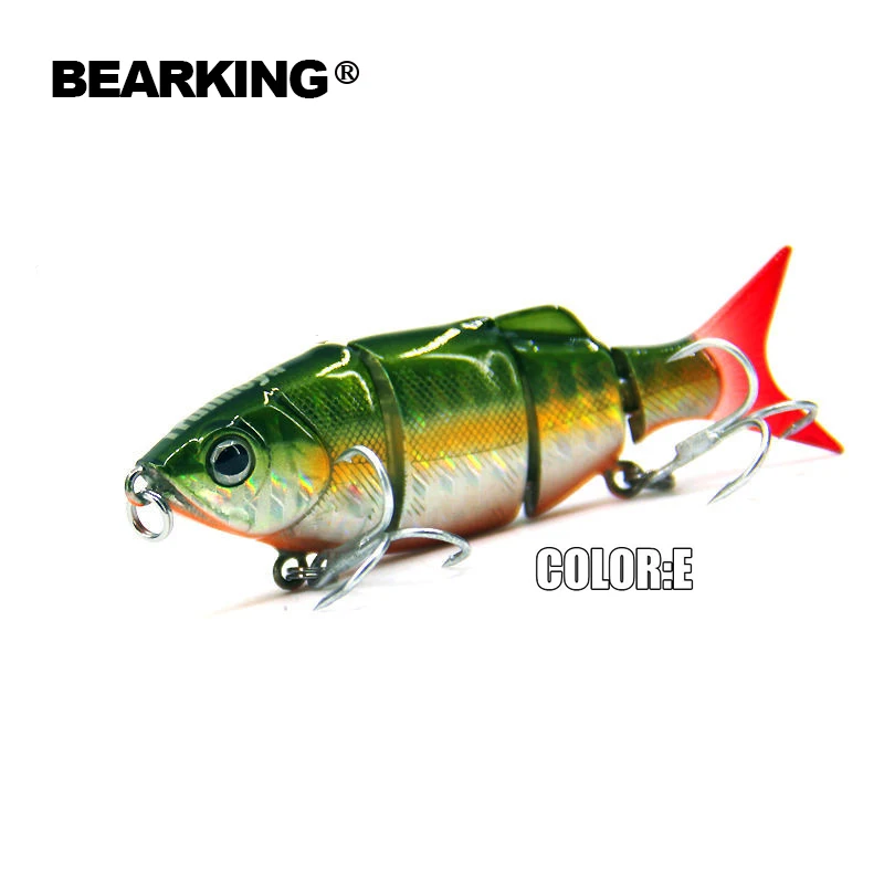 Лидер продаж 2017 модель Bearking 8 см 10 г рыболовные воблеры 5 шт./лот рыболовная