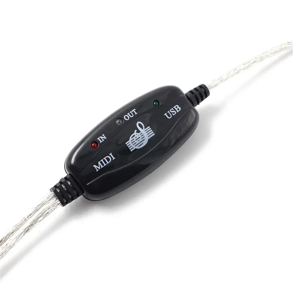 2018 клавиатура к ПК адаптер USB IN-OUT MIDI интерфейс музыка запись конвертер | Спорт и