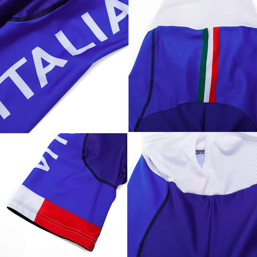 Crossrider ITALIA Велоспорт Джерси MTB Униформа Мужская одежда для велосепидистов короткий комплект Ropa Ciclismo велосипедная Одежда Майо кулот