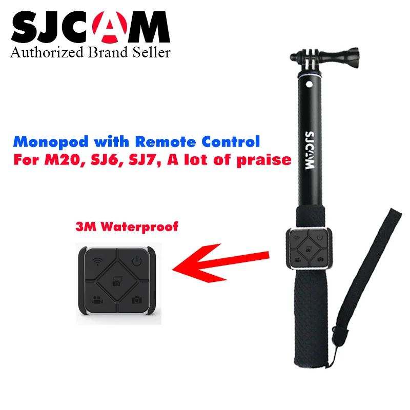 SJCAM M20 3 м водонепроницаемые 100% оригинальные ручные аксессуары селфи палка пульт