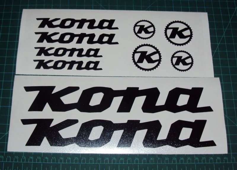 Набор наклеек для велосипеда Kona 10 MTB DH Stab Deluxe Supreme stingky Operator автомобильный