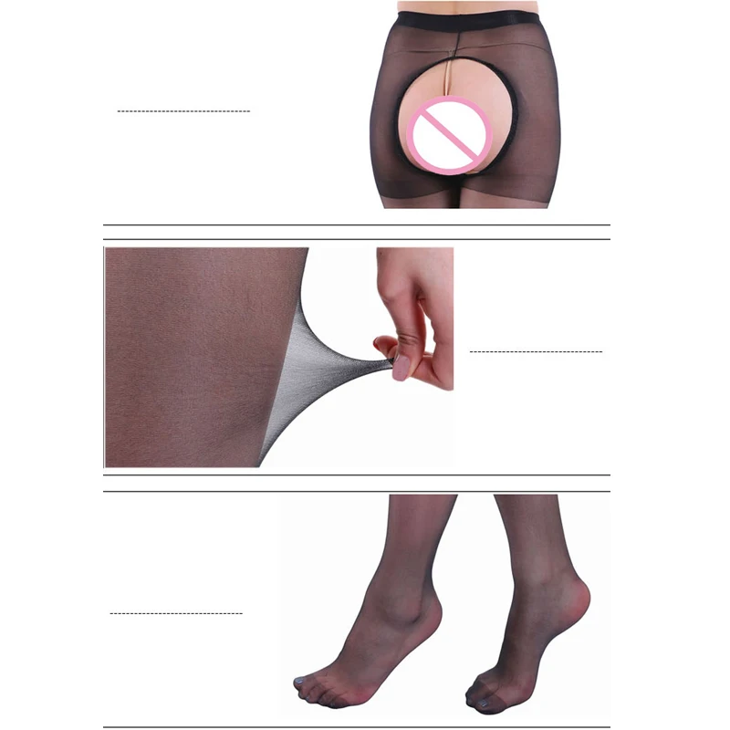 Hot Sale Sexy Lingerie Open Crotch Stockings Multi Netted Mesh Fishnet Body Babydoll Lady Shiny Nylons Pantyhose |