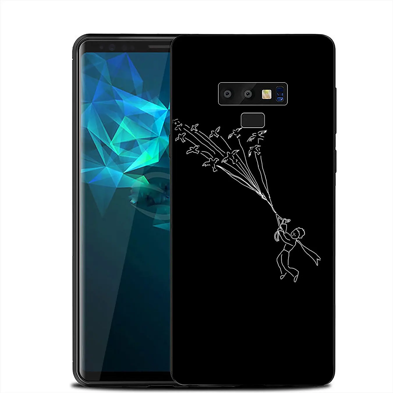 IYICAO The Little Prince Soft Silicone Cover Case for Samsung Galaxy A6 A9 A8 A7 2018 A3 A5 2016 2017 Note 9 8 10 Plus Lite |