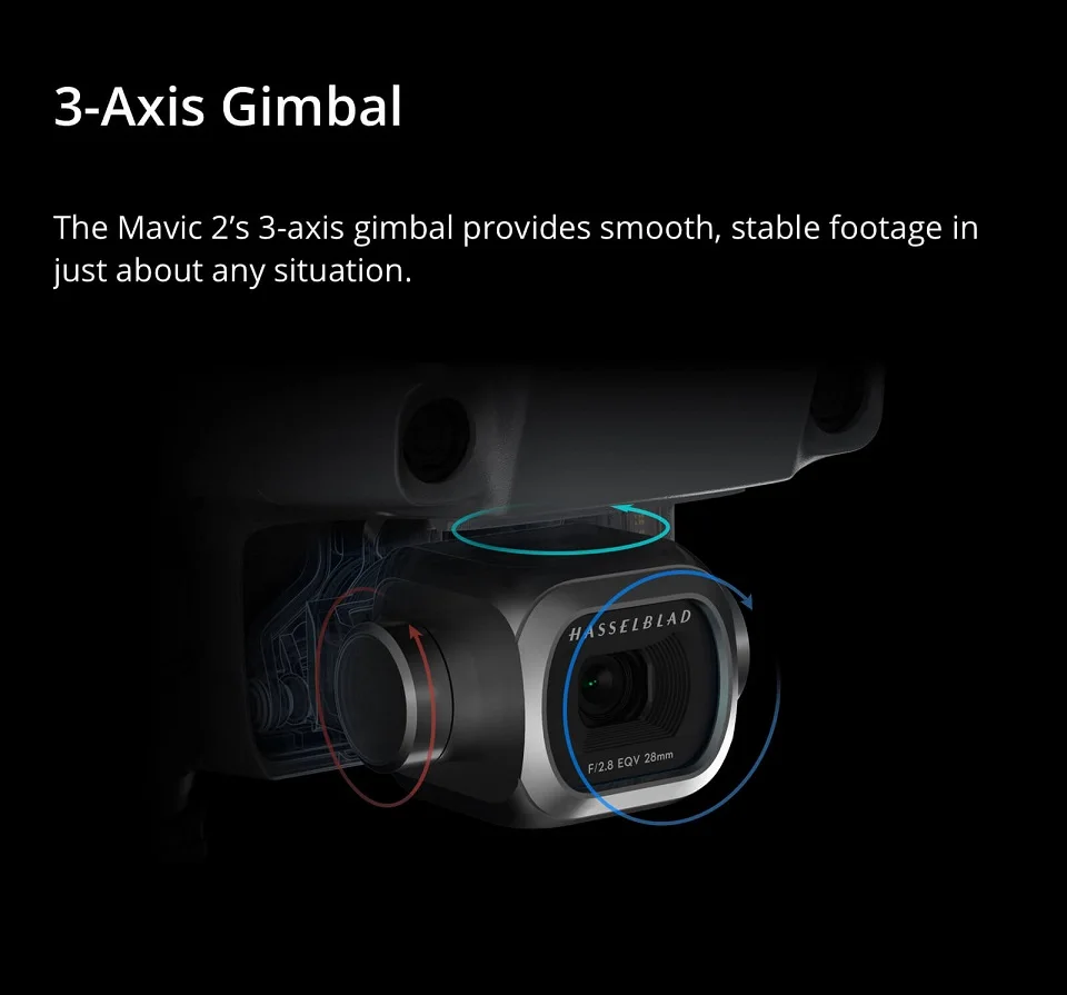 DJI Mavic 2 Pro with DJI Smart Controller Hasselblad Camera 1"CMOS Sensor 4K 10-bit HDR Video 8km Remote Control 10-bit Dlog-M
