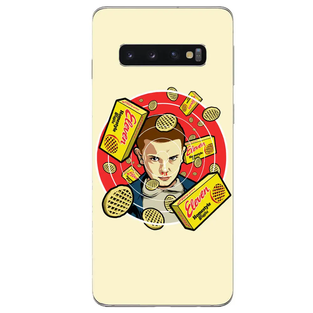 TPU Мультфильм Stranger Thing Сезон 3 мягкий из термопластика силиконовый чехол для мобильного телефона задняя крышка для Samsung Galaxy S6 S7 S8 S9 S10Plus край M20 M10 Note9 - Цвет: TPU