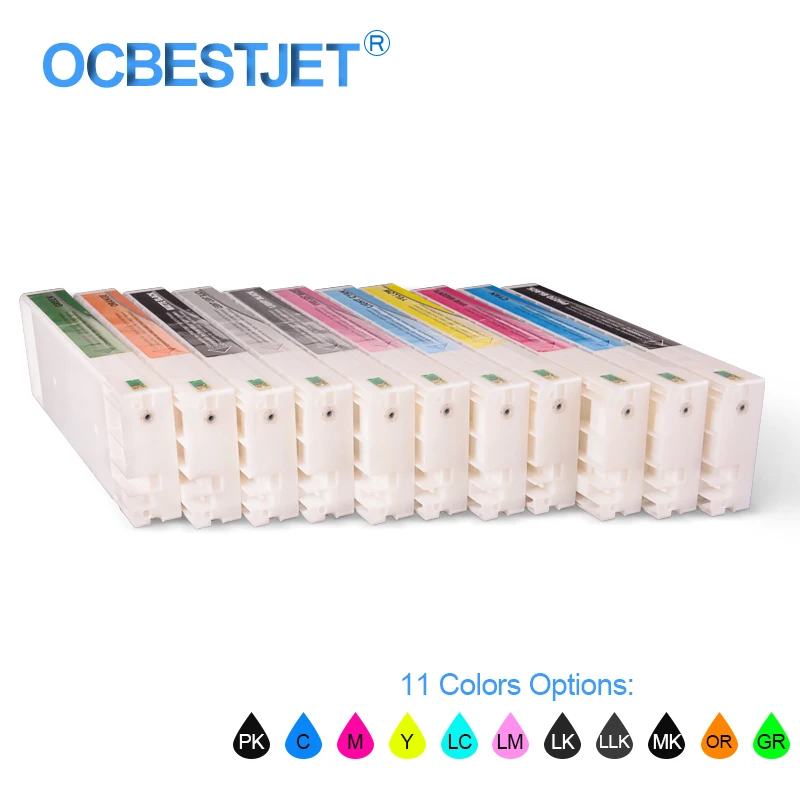 Чернильный картридж совместимый с чернилами для Epson SureColor P6000 P7000 P8000 P9000 11 цветов