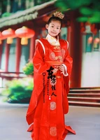 tv play legend of great tang empress wu ze tian same design prince li zhi costume red emperor costume tang hanfu