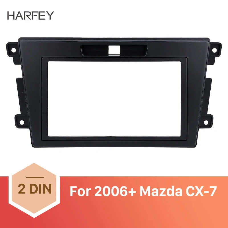 Комплект отделки Harfey 2Din автомобильная радиопанель для Mazda CX 7 2006 2007 2017