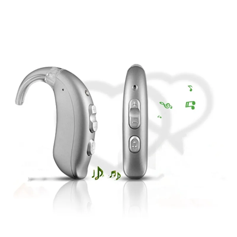 Right ear AST высокомощный цифровой слуховой аппарат программируемый для пожилых глухих BTE персональный soud усилитель уха беспроводной слуховой усилитель - Цвет: Right ear