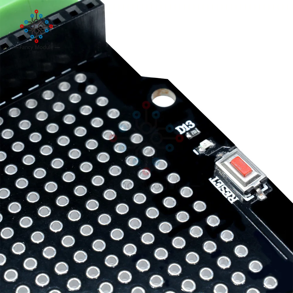 Винт щит Proto для Arduino Кнопка сброса с открытым исходным кодом D13 LED|shield|shield for