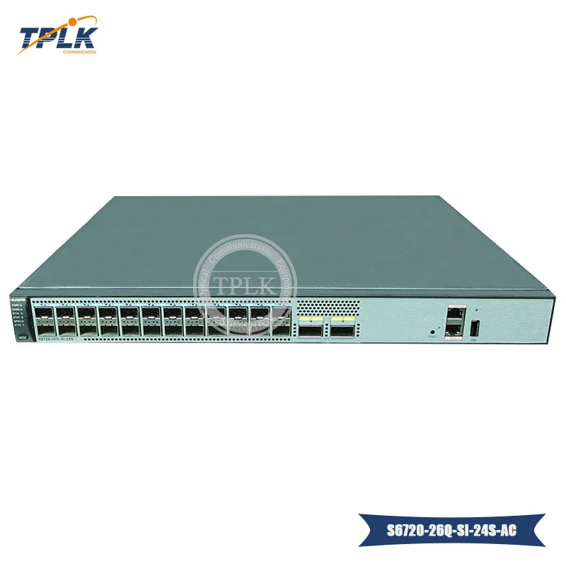 Оригинальный S6720 SI серии 26Q 24S AC коммутатор сетевой с 24 портами 10 gigabit core агрегации