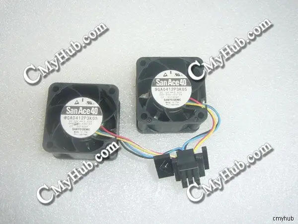 Подлинный для SANYO DENKI 9GA0412P3K05 DC12V 0.92A 6pin 8 проводов 4028 40X40X28MM охлаждающий вентилятор |