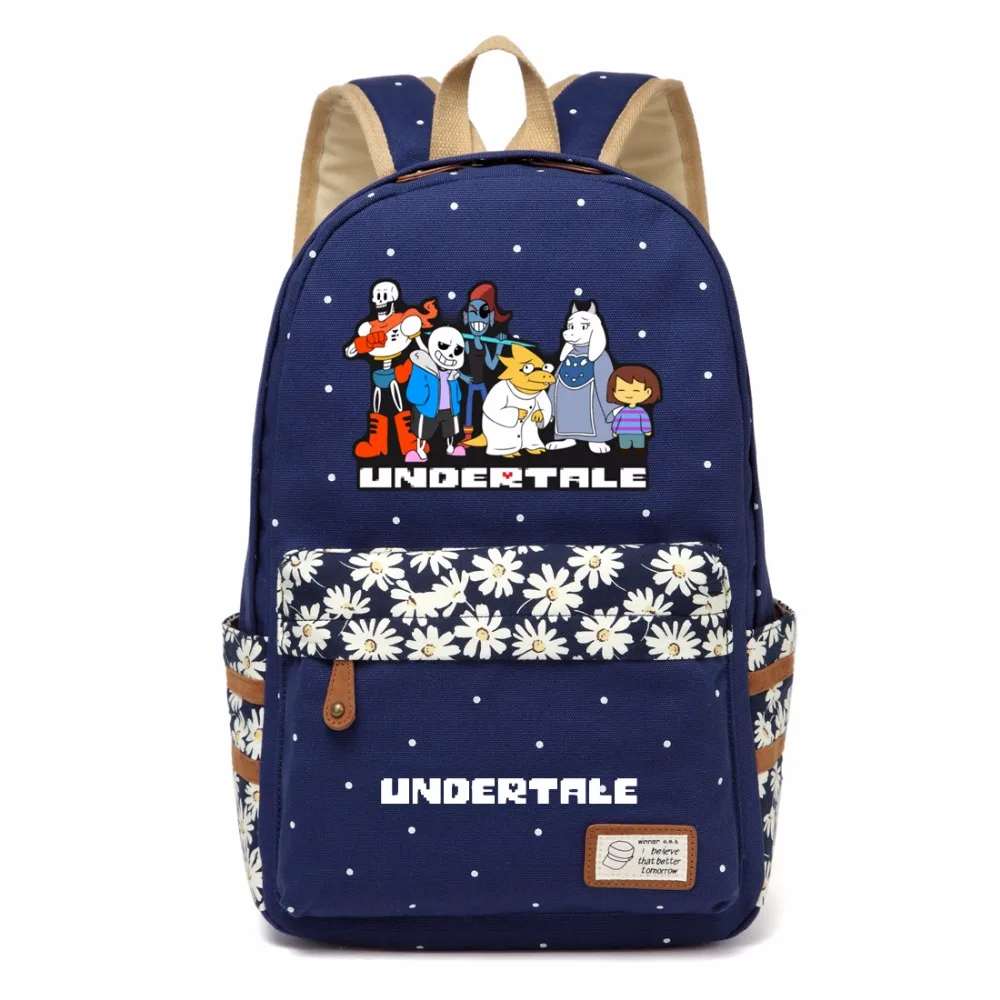 Рюкзак WISHOT Undertale sans надоедливая собака дорожная сумка на плечо для девочек