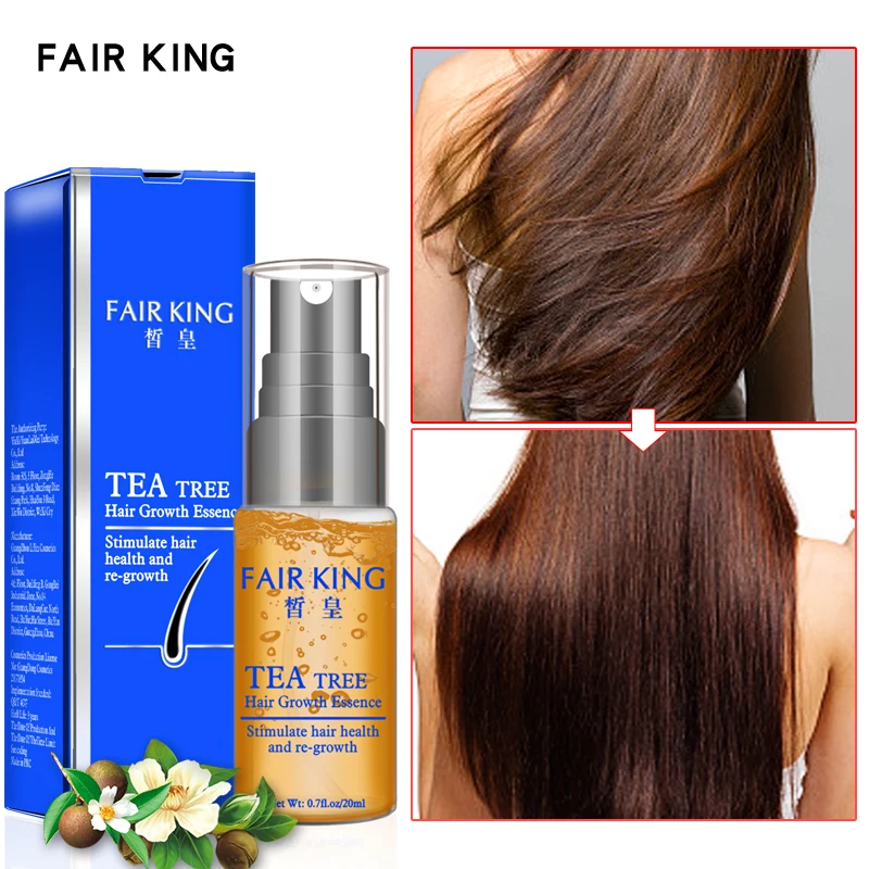 

Tea Tree Hair Growth Essence Hair Loss Products Essential Oil Liquid Treatment Preventing Hair Loss Hair Care Products 20ml