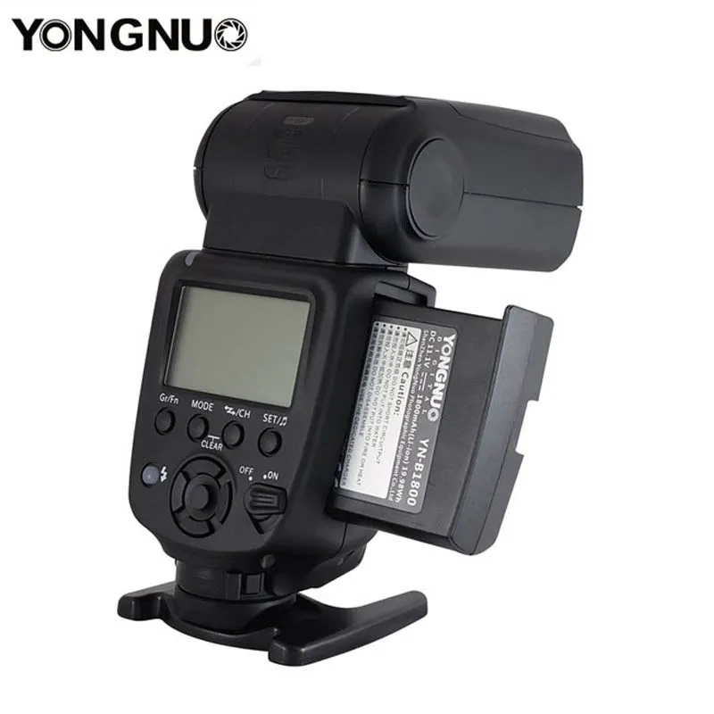 Беспроводная вспышка Yongnuo YN860Li Speedlite с литиевой батареей 1800 мАч для Nikon Canon