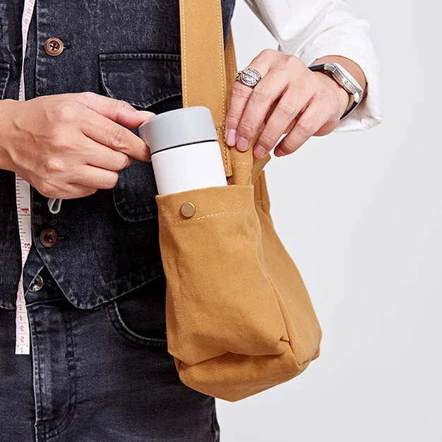 EUMOAN Crossbody female small bag casual Korean student Sen shoulder simple art canvas | Багаж и сумки