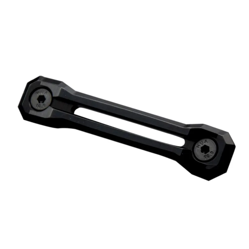 Black 7.6 cm Горячая поручень украшения для Keymod M-Lok Handguard системы для страйкбола AEG Охотничьи аксессуары - Цвет: Black 7.6 cm