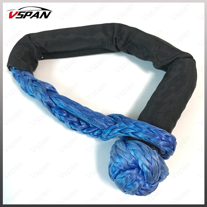 

High Quality Quick Release Soft Shackle for Jeep Wrangler Offroad Accessories 4x4Winch Rope Recovery Kits Remolque Accessories