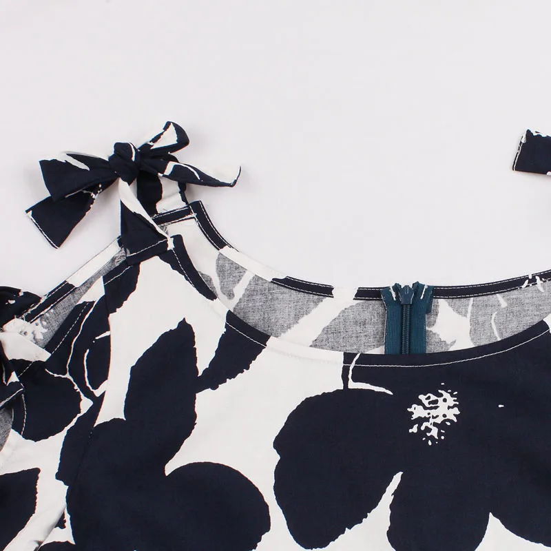 Julyee на шнуровке с принтом винтажное платье женские большие размеры летние 50 s