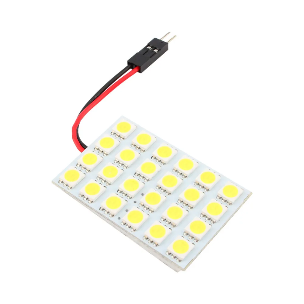 T10 BA9S 24 SMD 5050 3 адаптера чистый белый светодиодный светильник для интерьера панели