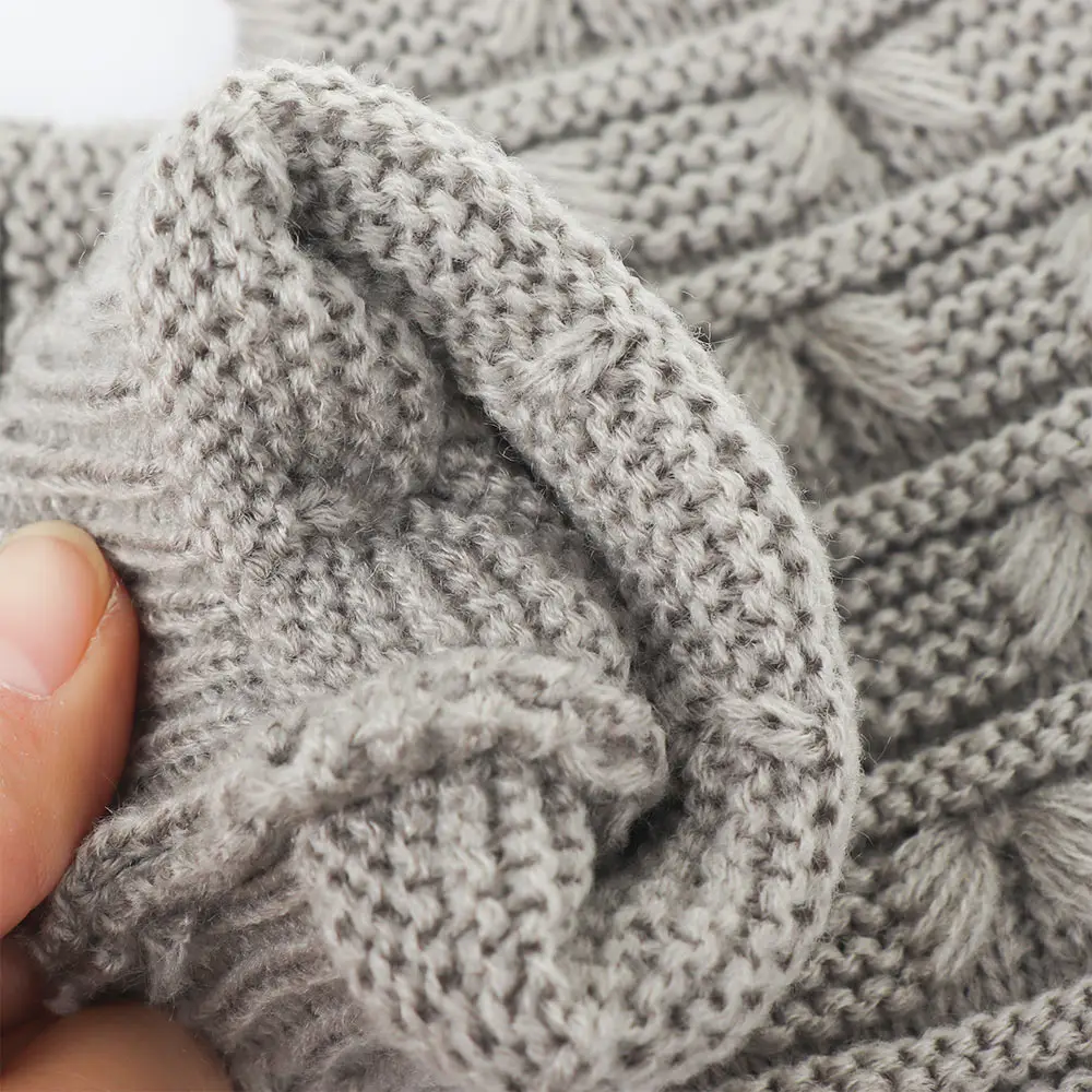 

Fashion Autumn Winter Women Warm Gloves Wrist Arm Warmer knitting Wool Long Fingerless Mitten Female Guantes