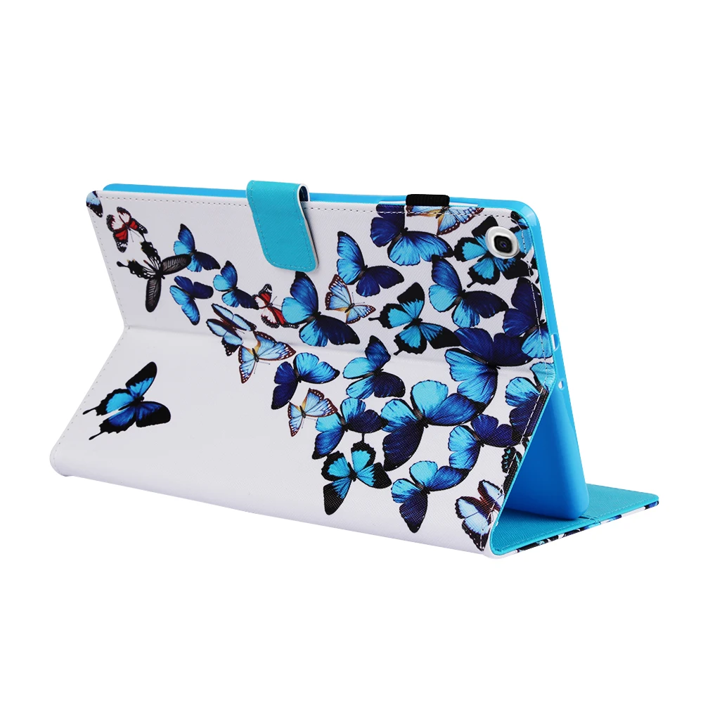 " планшет Funda Capa для samsung Galaxy Tab A8 SM-P200 P205 тонкий складной флип-чехол с подставкой из искусственной кожи чехол-бумажник