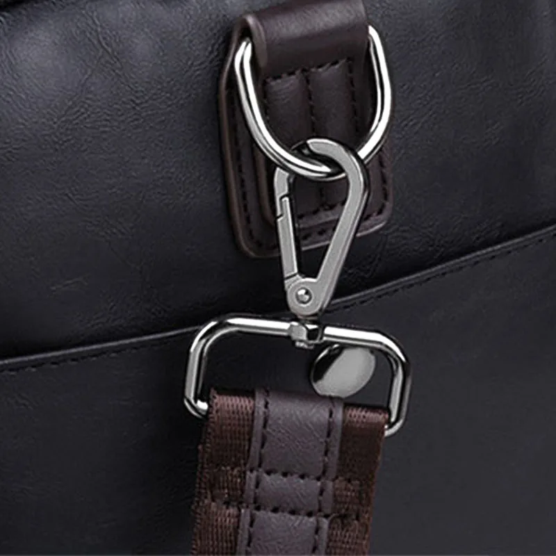 Vintage Handbags Men's Casual Tote For Men Large-Capacity Portable Shoulder Bags Men's Fashion Travel Bags Package