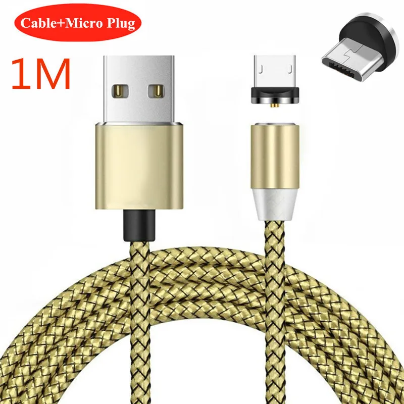 Micro Plug USB Cable Магнитный зарядный кабель Micro type-C для huawei P10 Lite P30 Pro P20 P Smart Y6 Y7 Y9 mate 20 X Honor 8A 8C 10i 20i - Цвет: Micro Plug USB Cable