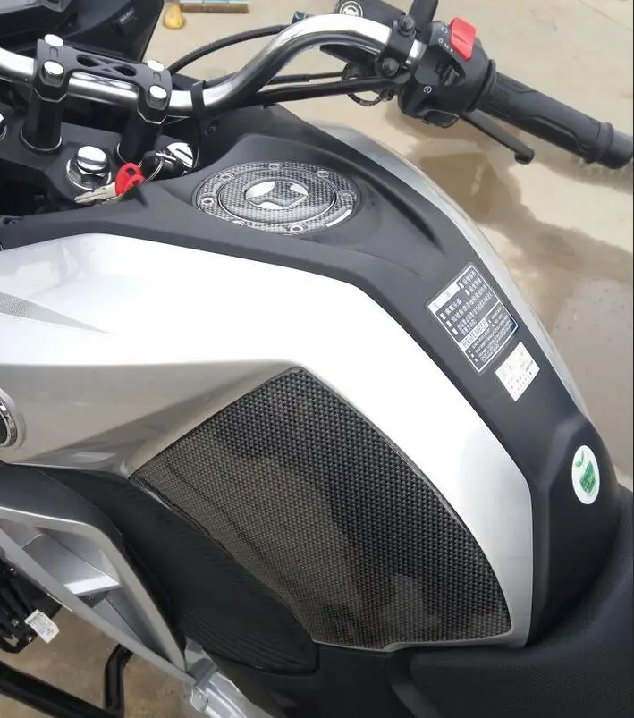 Для Honda CBF190X бак мотоцикла тяги Pad Колено Ручка протектор противоскользящие стикеры Углерода filber
