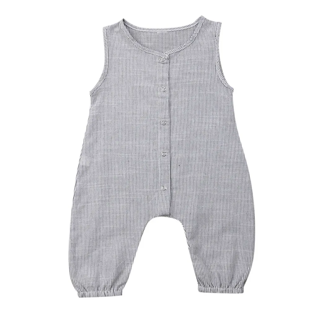 DY Комбинезон для маленьких девочек и мальчиков; 5 цветов; Однотонный комбинезон без рукавов; Одежда для новорожденных; детская одежда - Цвет: DY