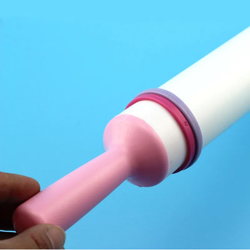 Антипригарный скользящий помадка 35 5 см Скалка для помадки ролик торта