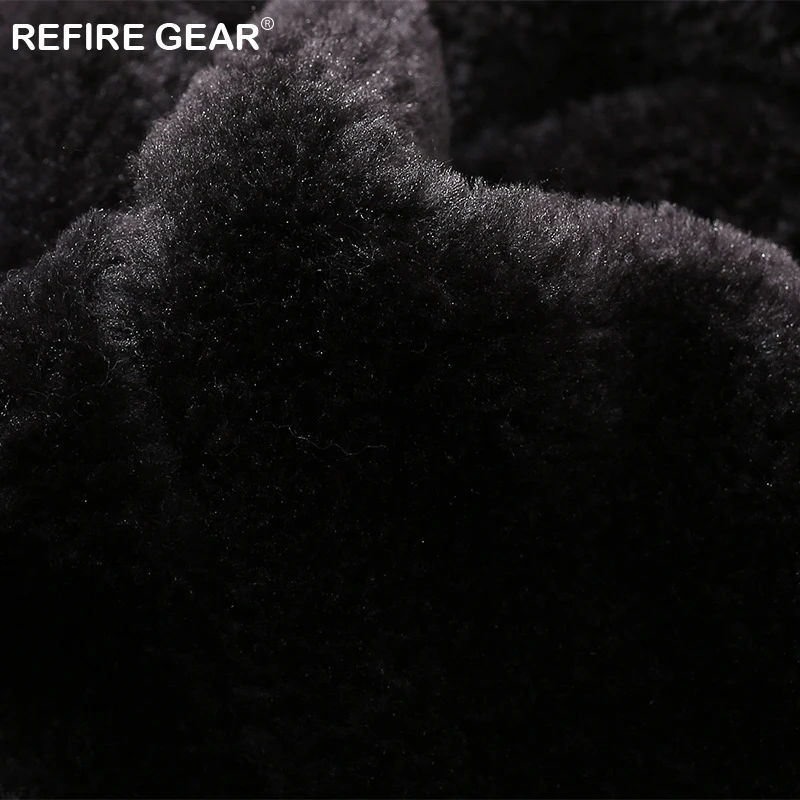 Мужская куртка с капюшоном ReFire Gear водонепроницаемая ветрозащитная из флиса для