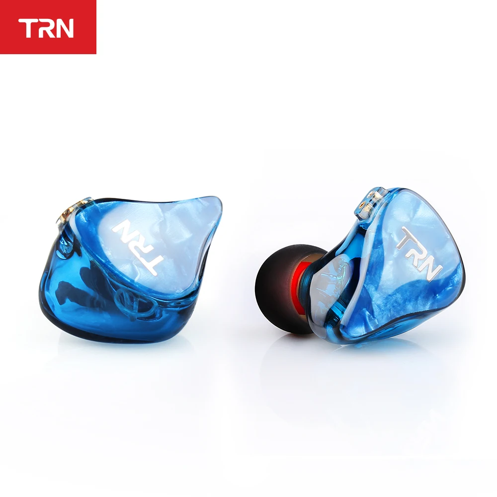 TRN IM2 Hybrid In Ear наушники HIFI DJ монитор гарнитура спортивные со съемным кабелем 2PIN V80 V30