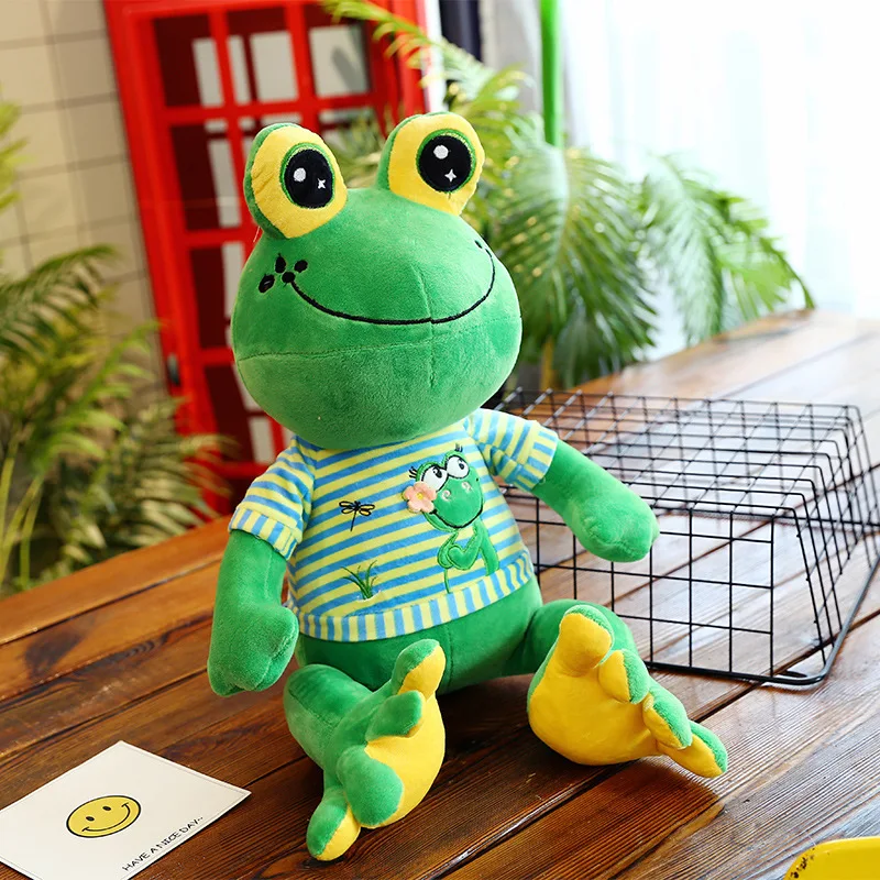 Stuffed animals plush soft kawaii have love Frog Prince Plush Doll Creative Gift Toy kids birthday gift | Игрушки и хобби