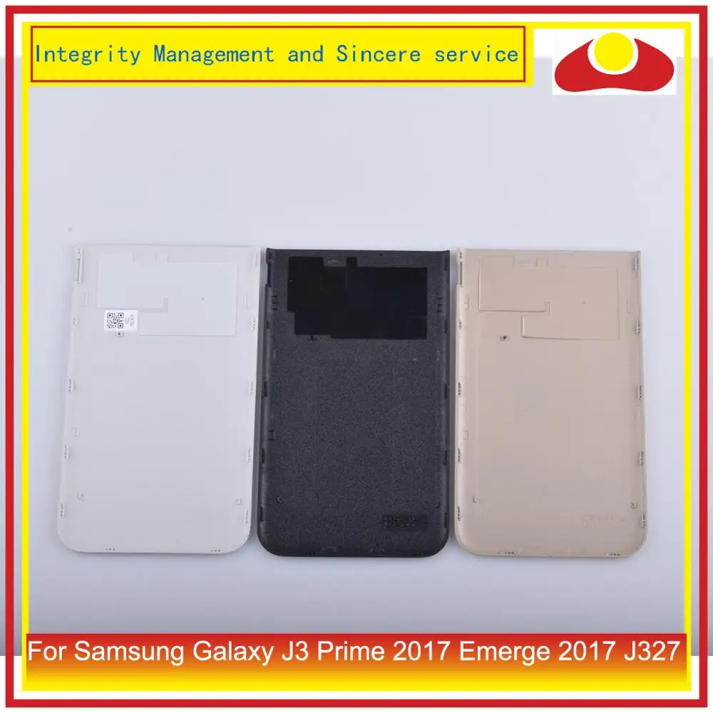 Корпус для Samsung Galaxy J3 Prime 2017 Emerge 2nd j327W J327V J327T корпус с аккумулятором Задняя