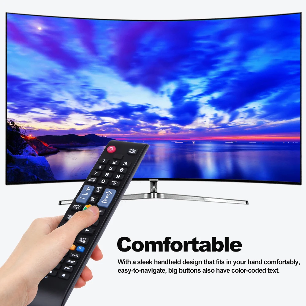 Универсальный Смарт LED ЖК-Телевизор пульт дистанционного управления Замена