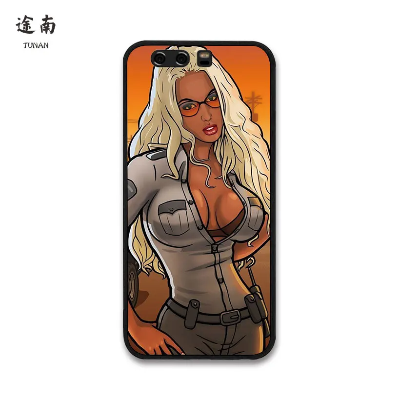 Игра GTA san andreas Бесплатный чехол для HUAWEI P10 Lite P20 nova 2 mate 8 9 10 pro крутая спортивная