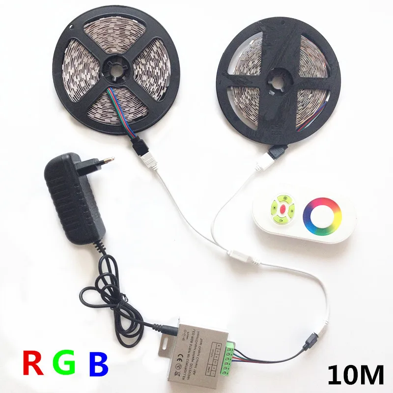 Светодиодная лента RGB 450 светодиодов IP20 светодиодная Диодная SMD 5050 5 м/рулон м 15 10 20
