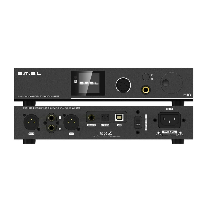 DAC SMSL M10 полностью сбалансированный усилитель для наушников Поддержка DSD512 PCM768kHz USB