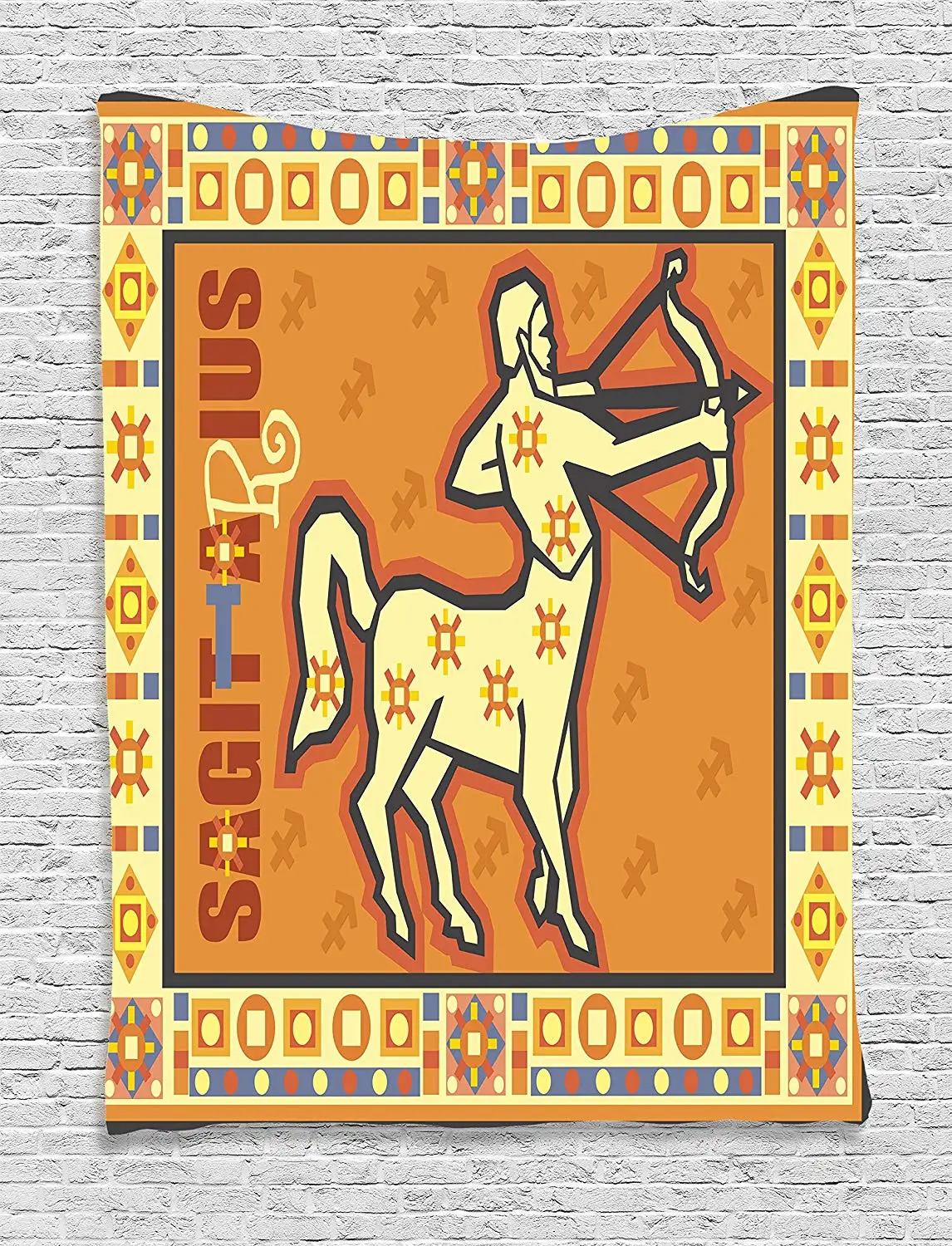 Декор стрелы астрологические украшения гобелен этнический Племенной декор