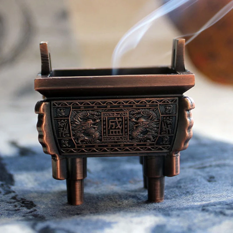 Ретро Китайский штатив благовония горелки креативный медный дом Buddist Cense