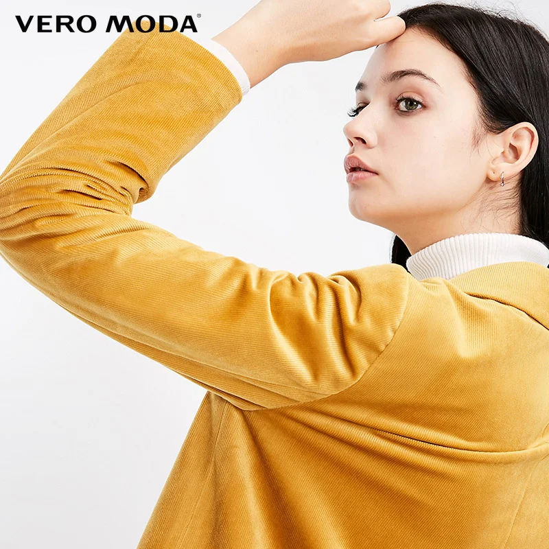 Свободное пальто с отложным воротником и длинными рукавами Vero Moda куртки |