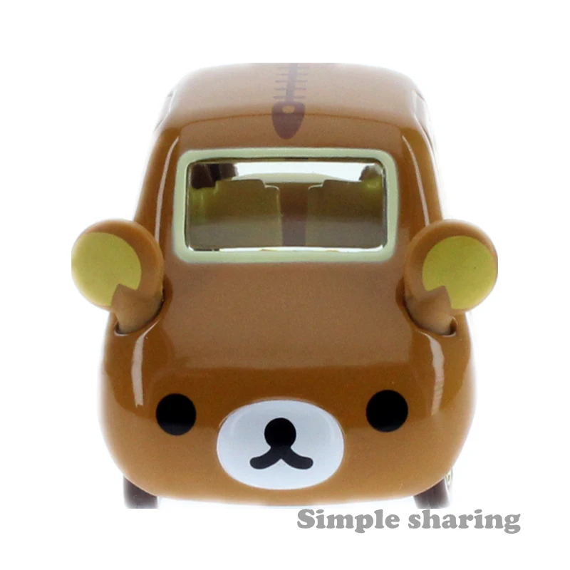 Takara Tomy Dream Tomica No.155 RILAKKUMA игрушечный автомобиль литье под давлением аниме детские