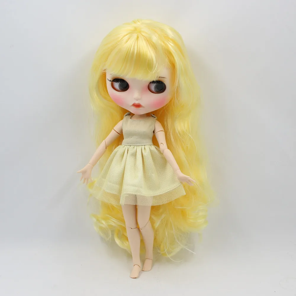 Ледяной DBS Blyth кукольные телесного цвета шарнирное тело 1/6 bjd с белой кожи и