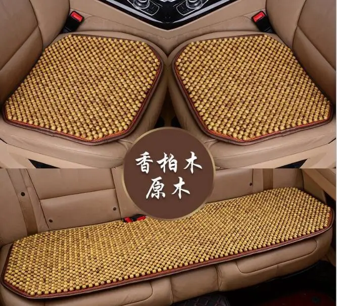 Подушки из чистого натурального дерева для автомобильных сидений массажные