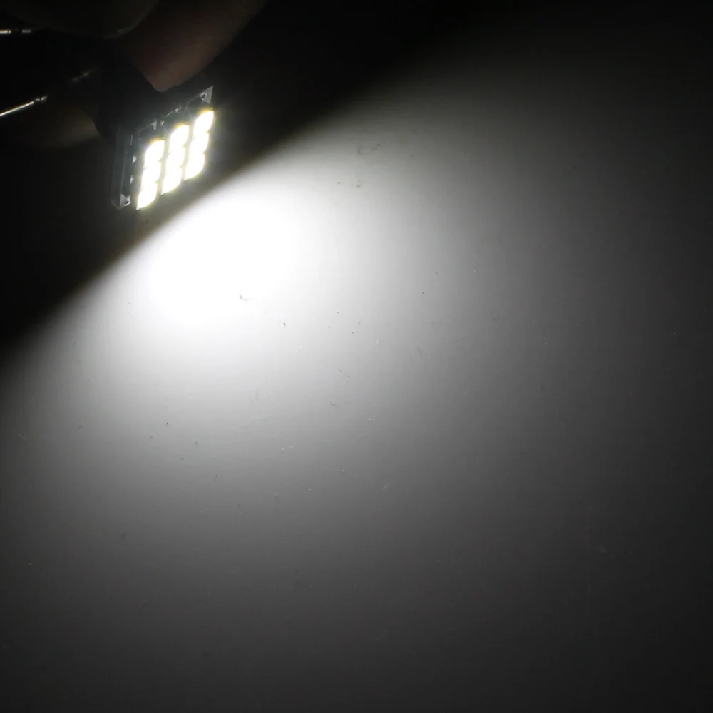 5 шт. T10 W5W 9 1206 SMD светодиодный Диод белого света DC 12V автомобильный купол для чтения