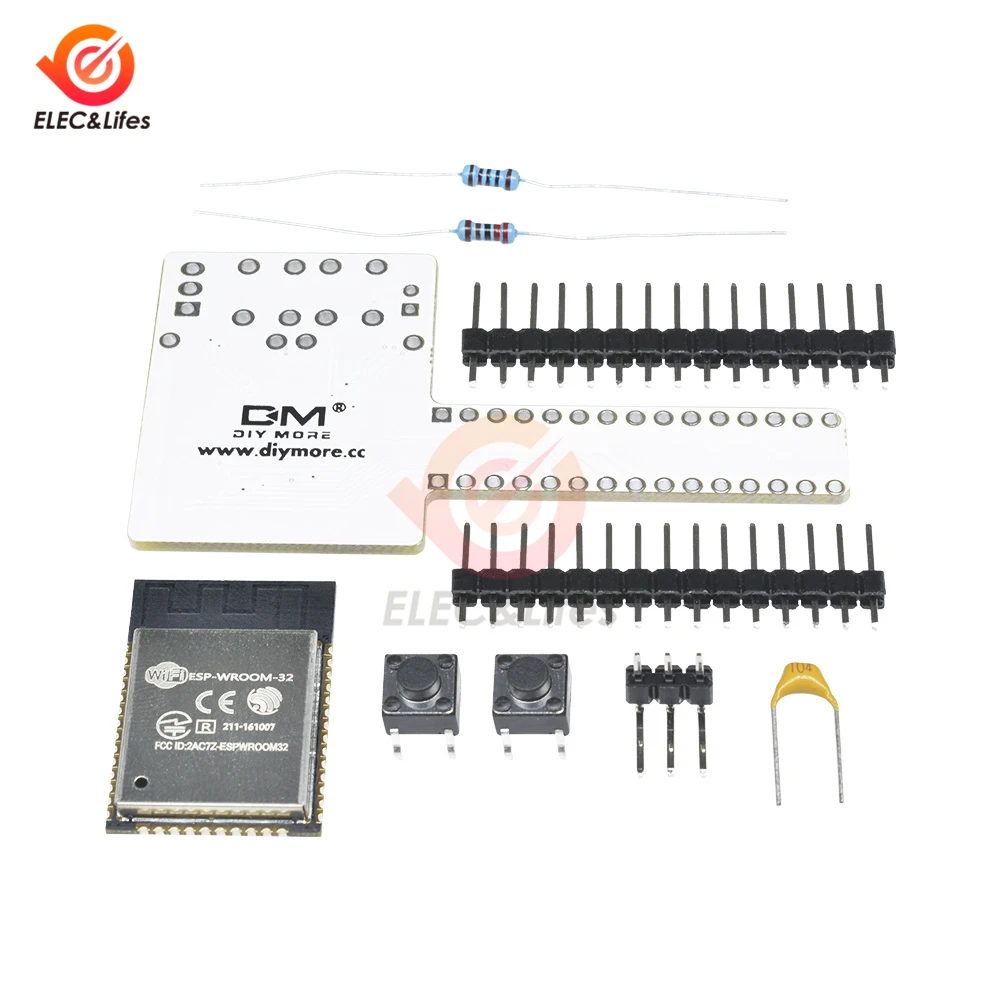ESP 32 ESP32 ESP-WROOM-32 Rev1 wifi беспроводной Bluetooth макет модуль DIY комплект для Arduino ESP-32 wifi макетная плата
