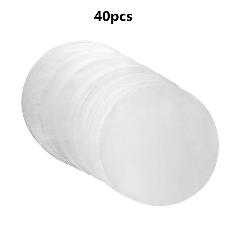40pcs Oil paper Пресс для гамбургеров es производитель фаршированных котлеты для гамбургеров пресс-форма для котлет гриль кухонный инструмент ручной Гамбургер Форма пресс гамбургер гаджет - Цвет: 40pcs Oil paper