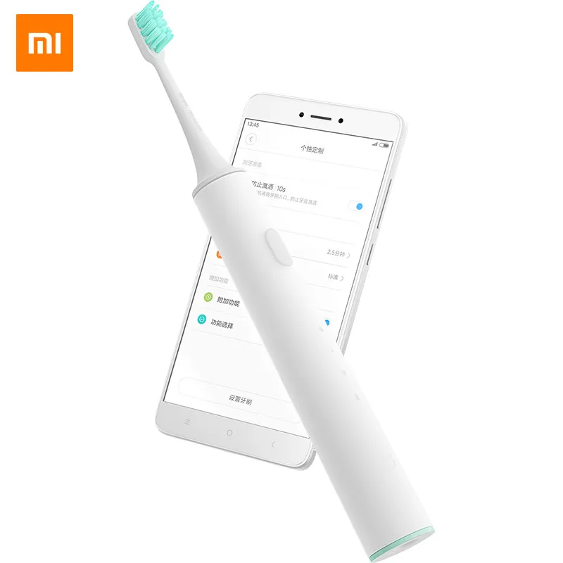 Xiaomi Mijia звуковая умная электрическая зубная щетка высокая эффективность
