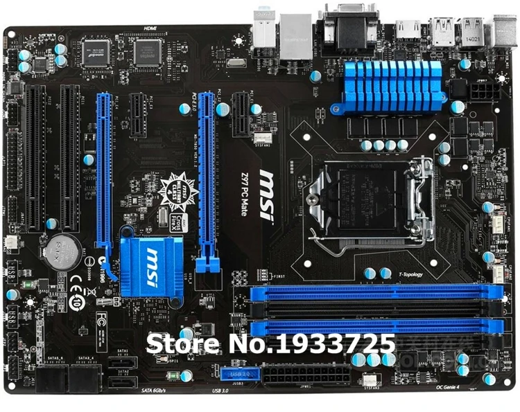 MSI Z97 PC Коврики LGA1150 DDR3 настольная материнская плата полностью протестирована |